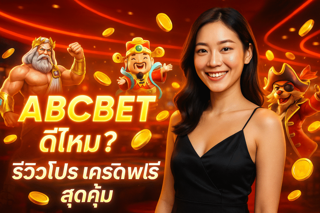 ABCBET ดีไหม? รีวิวโปร เครดิตฟรีสุดคุ้ม